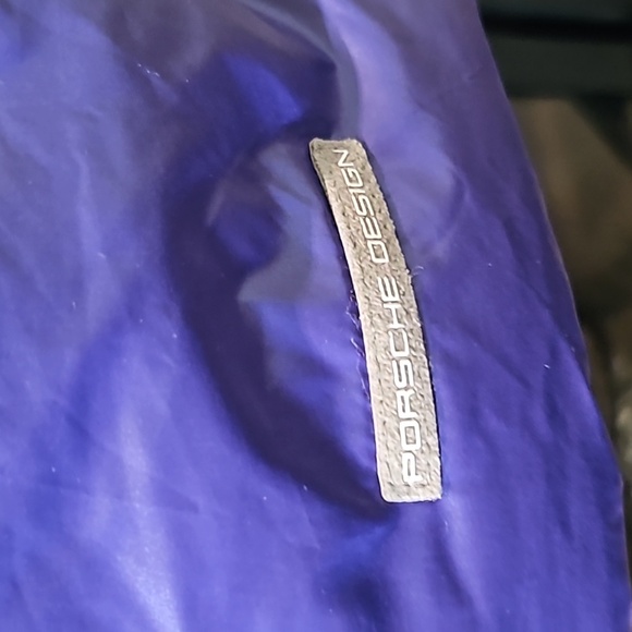 Adidas - Porsche Design- Purple Down Jacket Size 36 - Picture 5 of 9